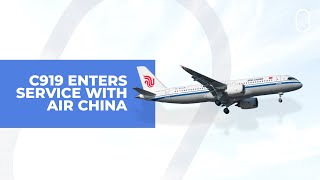 The COMAC C919 Has Entered Service With Air China [upl. by Hylton]