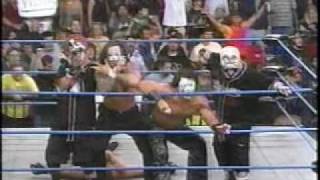 Vampiro Great Muta amp ICP vs 3 count and Tank Abbot WCW [upl. by Cirederf]