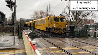 Brayford Level Crossing 23012024 [upl. by Edouard]