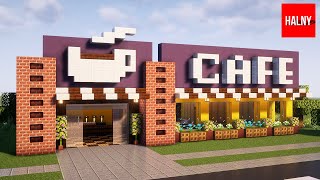 How to build a cafe in minecraft no mods [upl. by Yup612]