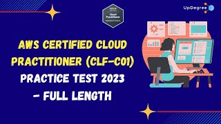 AWS Certified Cloud Practitioner CLFC01  Real Exam Questions 2023  Full Length [upl. by Eidas]