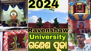 Ravenshaw university ganesh puja 2024vlog videocuttack [upl. by Anitrebla]