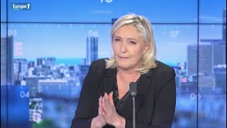 Marine Le Pen sur lislamisme à Roubaix  quotIl faut éradiquer l’idéologie islamistequot [upl. by Gascony176]