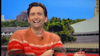 David Tennant interview and Comic Relief UK 15March2024 [upl. by Allina127]