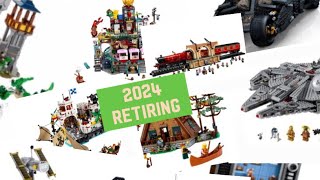 BEST LEGO SETS  RETIRING 2024 [upl. by Savick424]