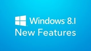 Windows 81 New Features [upl. by Gnoix]