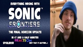 Lets Watch Everything Wrong With Sonic Frontiers The Final Horizon in 47 and a Half Minutes [upl. by Yrret226]