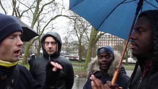 SA RA vs Atheist  Are Europeans Psychologically Different From Africans amp Asians Speakers Corner [upl. by Farley755]