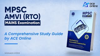 Preparation strategy for MPSC AMVI RTO Mains Exam  A Comprehensive Study Guide by ACE Online [upl. by Anitteb]