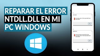 Cómo reparar el error del archivo Ntdlldll en mi PC WINDOWS fácilmente [upl. by Navak]