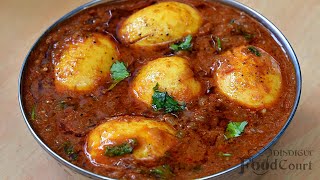 Egg Curry Recipe Egg Masala Gravy Egg Recipes [upl. by Anadal]