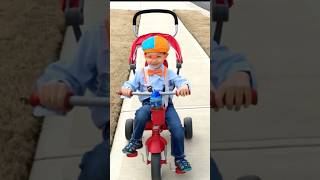 Learning to ride tricycle bike Shorts [upl. by Studley250]