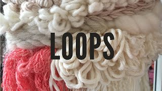 Weaving Technique Loops [upl. by Eimorej]