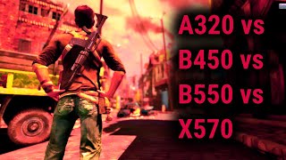 A320 vs B450 vs B550 vs X570 Motherboard  Ryzen 7 3700x [upl. by Roxi]