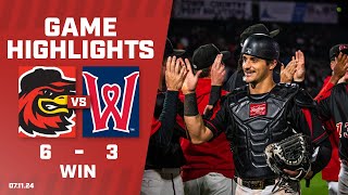 3 HOMERUNS IN ONE INNING  Red Wings vs Red Sox Game Highlights 792024 [upl. by Jourdain]