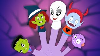 mostro dito famiglia  Halloween canzoni  rime per bambini  Monster Finger Family [upl. by Raouf176]