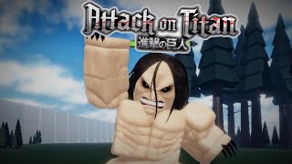 Jaw Titan Gameplay Stage 8  14  Attack On Titan Freedom War Roblox [upl. by Mya]