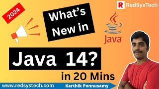 219 Java 14 New Features  Java New 14 Features Tutorial  RedSysTech [upl. by Limhaj955]