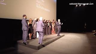 Olivier Assayas at Irma Vep Cannes Premiere 2022 with Alicia Vikander [upl. by Vanessa]