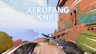 Xerofang Knife Showcase BETTER THAN XENOHUNTER [upl. by Sellers]