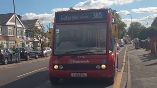 Last ever Solo in London  Route 385 to Chingford Mount Curtailed [upl. by Htes482]