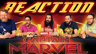 Marvel Studios Captain Marvel  quotBig Gamequot TV Spot REACTION [upl. by Natsirt]