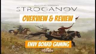 Stroganov Board Game Overview amp Review [upl. by Etteval]