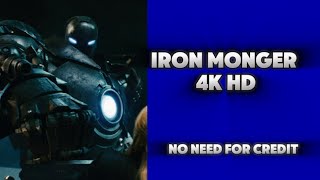 IRON MONGER TWIXTOR 4k hd edit foryou popular viralshort scenepacks ironman fyp [upl. by Amelie]