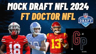 Mock Draft NFL 2024 con Doctor NFL de GamePlan [upl. by Llertnor]