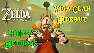 Yiga Clan Hideout walkthrough Breath of The Wild Zelda [upl. by Asiar]