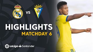 Highlights Real Madrid vs Cádiz CF 01 [upl. by Illek571]