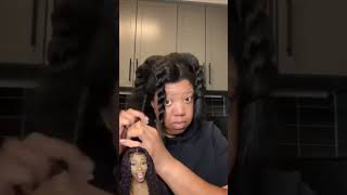 Hairstylists Reacts To Natural Silk Press haircare naturalhair haircare reaction hairstylist [upl. by Ahtis]