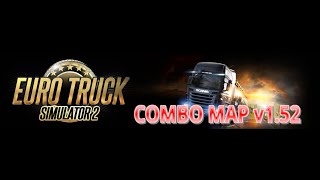 ETS2 152 BASE  COMBO MAP 26102024 [upl. by Toffic998]