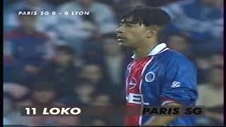 PSG  Lyon D1 19961997 [upl. by Haeli]