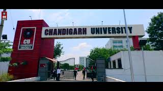 Chandigarh University Campus visit [upl. by Manson]