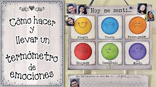 Como hacer un Termómetro de Emociones 💖 Carylhem Mamilenial [upl. by Tekla]