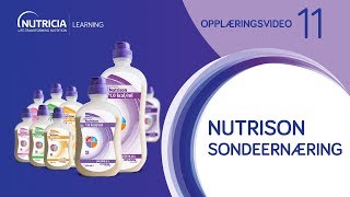 Nutrison  standard sondeernæring til voksne [upl. by Odelle]