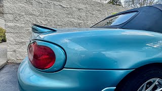 Miata gets a Gurney flap addon [upl. by Nlycaj]