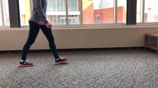 Calcaneal Gait video 1 [upl. by Annayat]