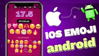 How to get iOS emojis on android 😍 ios emojis on android vivo 👍iPhone Emoji On Android Instagram ✅ [upl. by Leid]