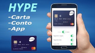 Carta App Conto quotHYPEquot Recensione  Il Miglior Modo Gratis di Gestire il Denaro dallo Smarphone [upl. by Alisun45]