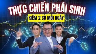 Chứng Khoán Phái Sinh Đấu đầu với các tay chơi lớn thực chiến mỗi ngày [upl. by Allsopp]