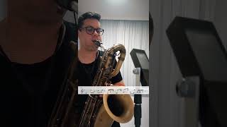 GROOVE BARI SAX 1 sax groovesax groovebarisax [upl. by Rouvin]