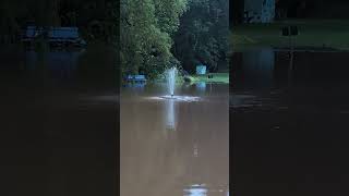 willow Park Flooding in Wolfville after flash Flooding July 112024 [upl. by Joselyn]