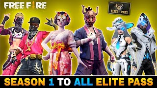 FREE FIRE ALL ELITE PASS  ALL ELITE PASS IN FREE FIRE  FF ALL ELITE PASS [upl. by Zoha655]