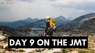 Day 9 on the JMT  Resupply at MTR amp Selden Pass  Solo ThruHiking the John Muir Trail Northbound [upl. by Caves]