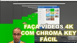 Logitech BRIO Webcam 4K Chroma Key ChromaCam  Unboxing e Testes [upl. by Rayshell845]