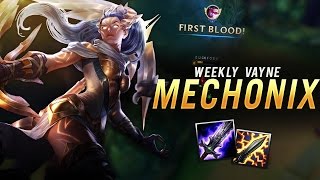 Gosu  WEEKLY VAYNE ONLY MECHONIX [upl. by Atinar]