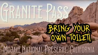 Granite Pass Mojave National Preserve California 4K [upl. by Yanaj192]