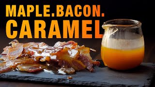 The BEST Caramel Sauce Recipe Maple Syrup amp Bacon Fat Caramel [upl. by Eizzil]